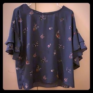 Blue print Vince Camuto Blouse